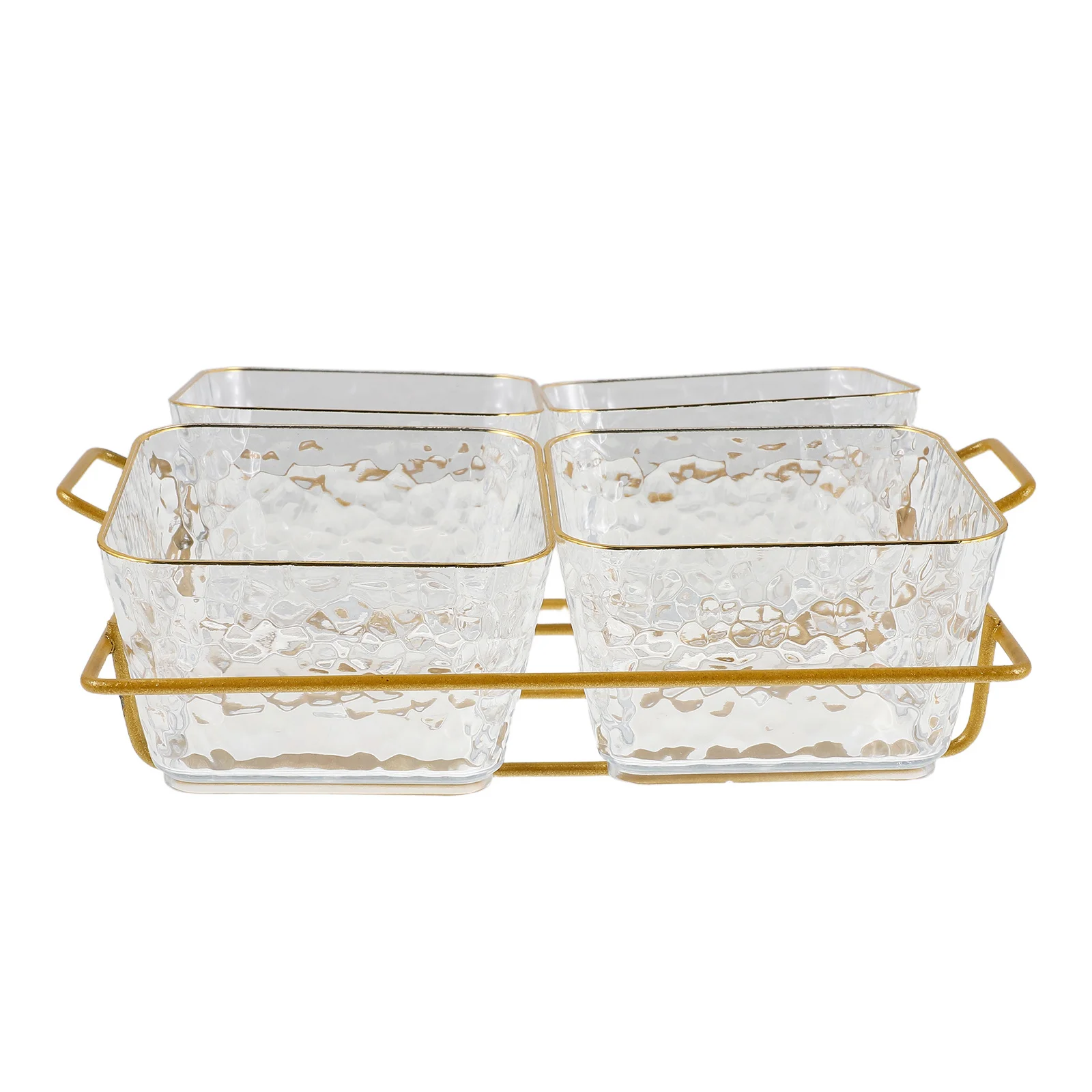 

Divided Serving Tray Platter Clear Acrylic Snack Organizer For Fruit Candy Nuts Appetizer Bowl Party Buffet Server Desk Storage
