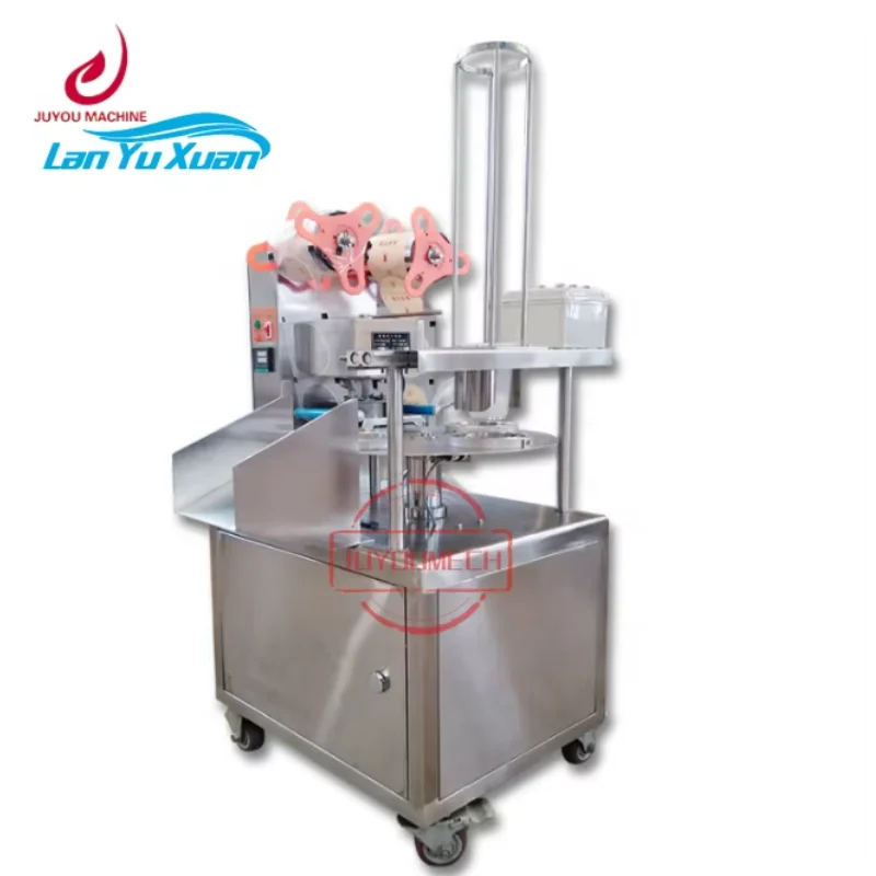 JUYOU Filling And Sealing Equipment Of Coffee Beverage Soybean Milk Juice Liquid Filling Sealing Machine