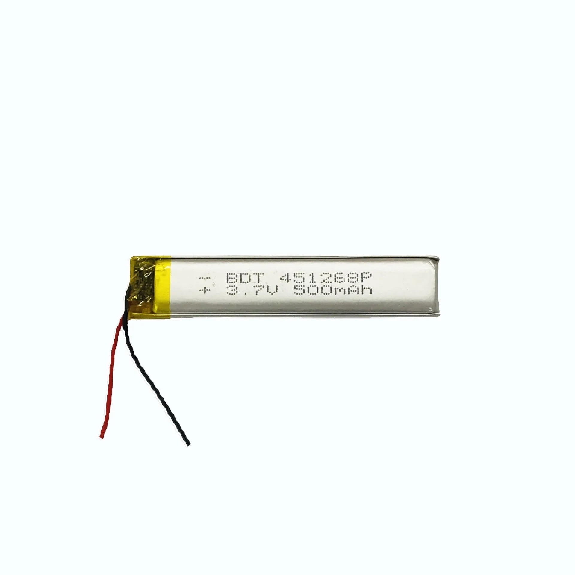 buy more will cheap Long strip polymer lithium battery 451268 3.7V500mah sports headphones VR glasses rechargeable battery