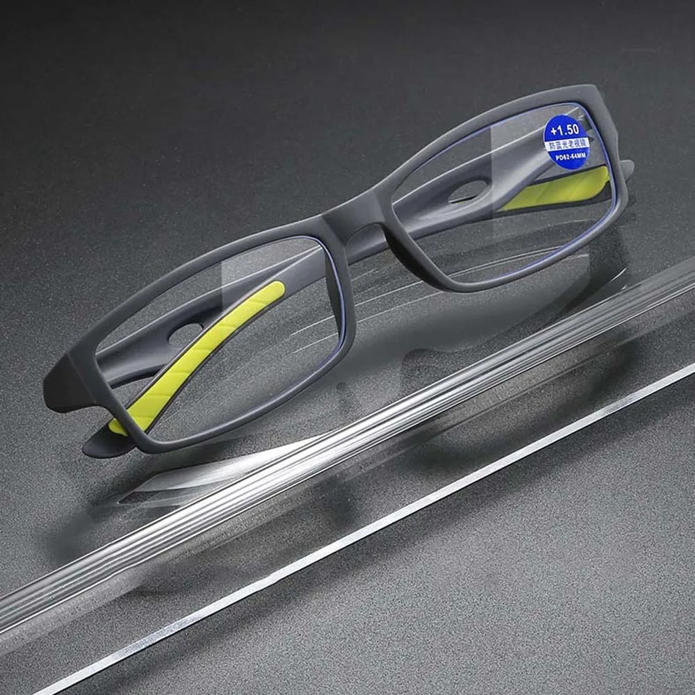 

New Alloy Anti Blu-ray Glasses TR PC Elderly Reading Eyewear Costume Accessory Lightweight Unisex Presbyopic Glasses Gift