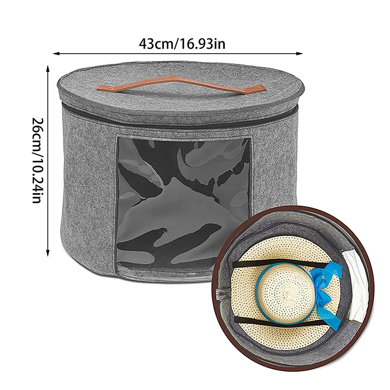 家庭用品用フェルトハット収納ボックス,ダストケース,雑貨収納,バケットオーガナイザー,大容量,トラベルバッグ
