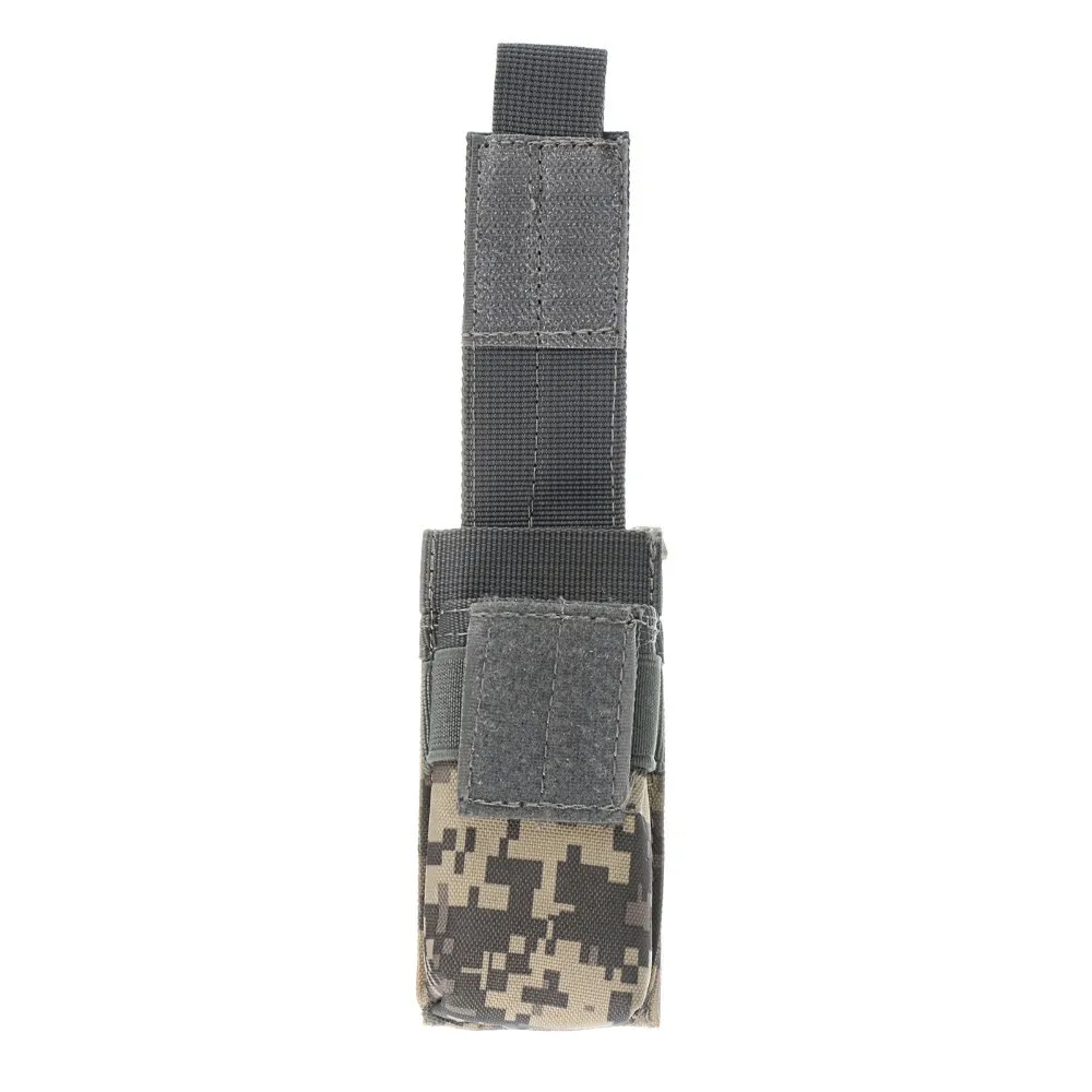 Taktische Molle Taschenlampe Tasche Taschenlampe Halter 9mm Magazin Einzel Mag Tasche Messer Holster M5 EDC Outdoor Jagd Werkzeug Tasche – Detail 8
