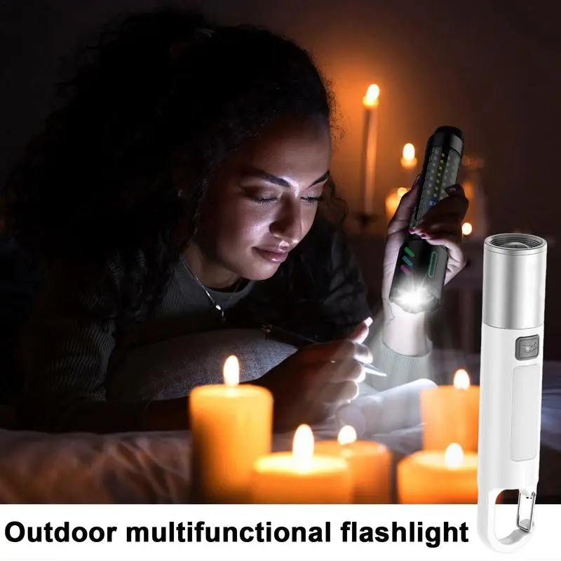 Flashlights For Camping Side Light Waterproof Flash Light Waterproof Flash Lights Flashlights For Home Long-Range Lantern