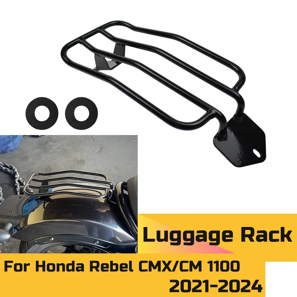 CMX1100 Задний верхний чехол-переноска, багажник Solo Seat Fender Rack для Honda Rebel CMX CM 1100 2021-2024, аксессуары для мотоциклов