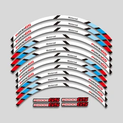 Motorcycle Accessories Wheels Hub Sticker Rim Tire Stripe Decorative Stickers Decals Set For BMW r1200gs R 1200GS 1200 R1200 GS
