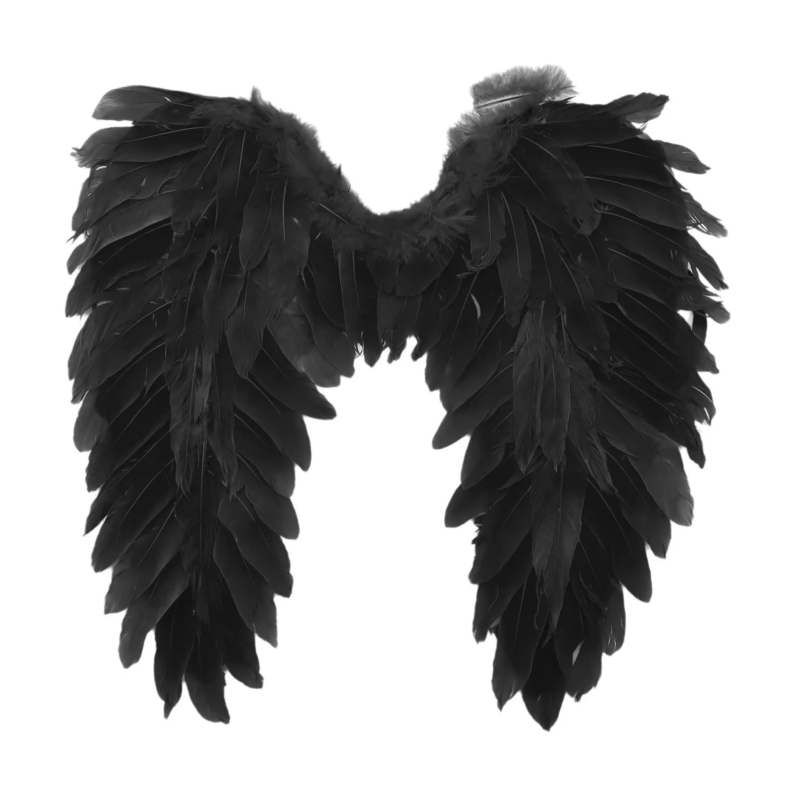 Volwassenen Meisjes Jongens Wit Zwart Rood Roze Engelenveren Vleugels voor Bruiloft Verjaardag Halloween Kerst Cosplay Catwalk Prestaties