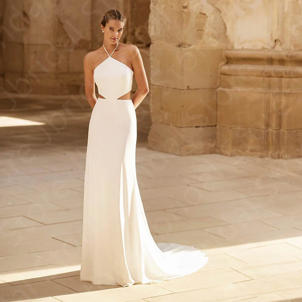 Customized Gorgeous Two Pieces Wedding Dresses 2025 Bridal Gowns Long Sleeves Bride Dresses Round Neck Wedding Gowns with Coat