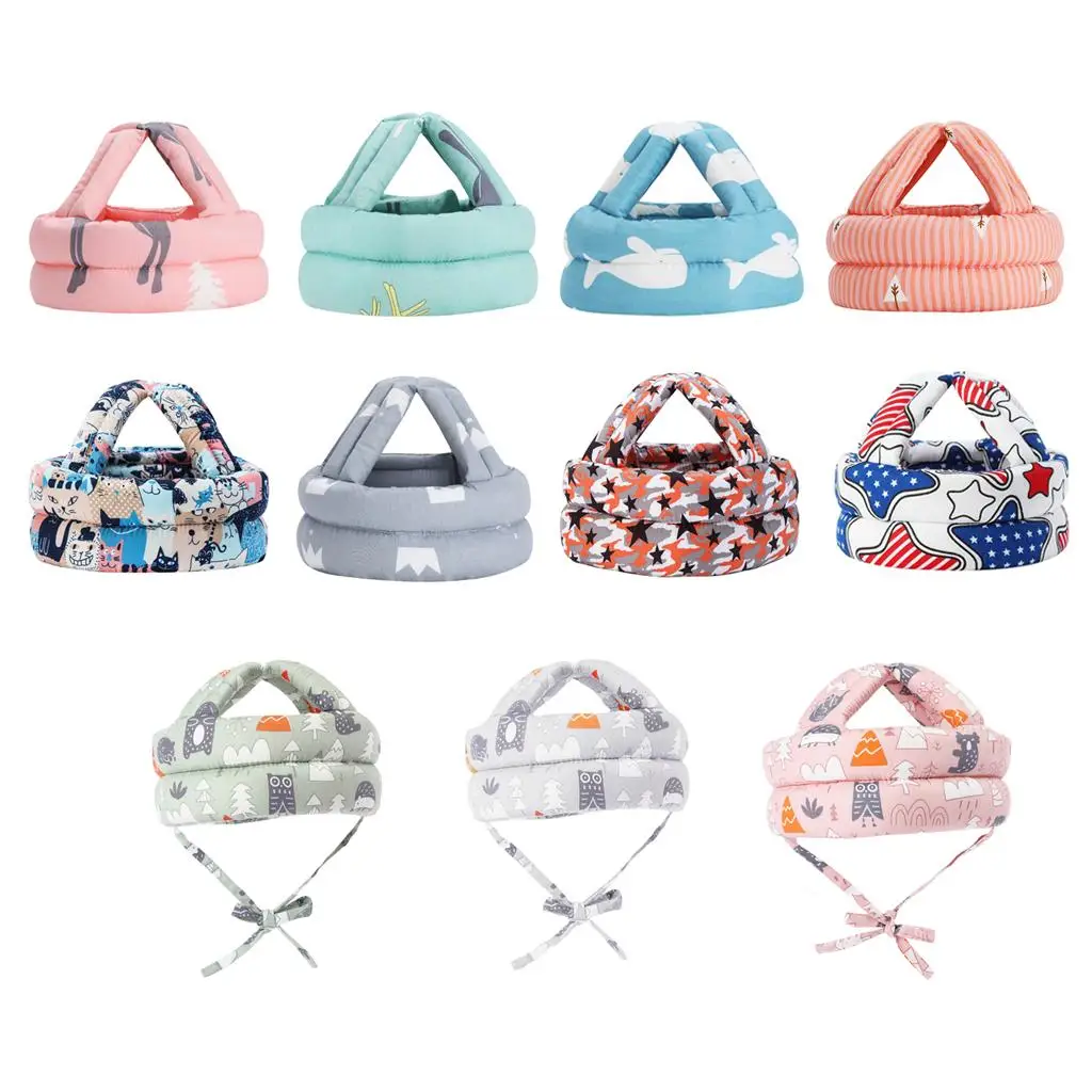 40-53cm Infant Protective Hat Baby Toddler Safety Adjustable Cap Head for Walking