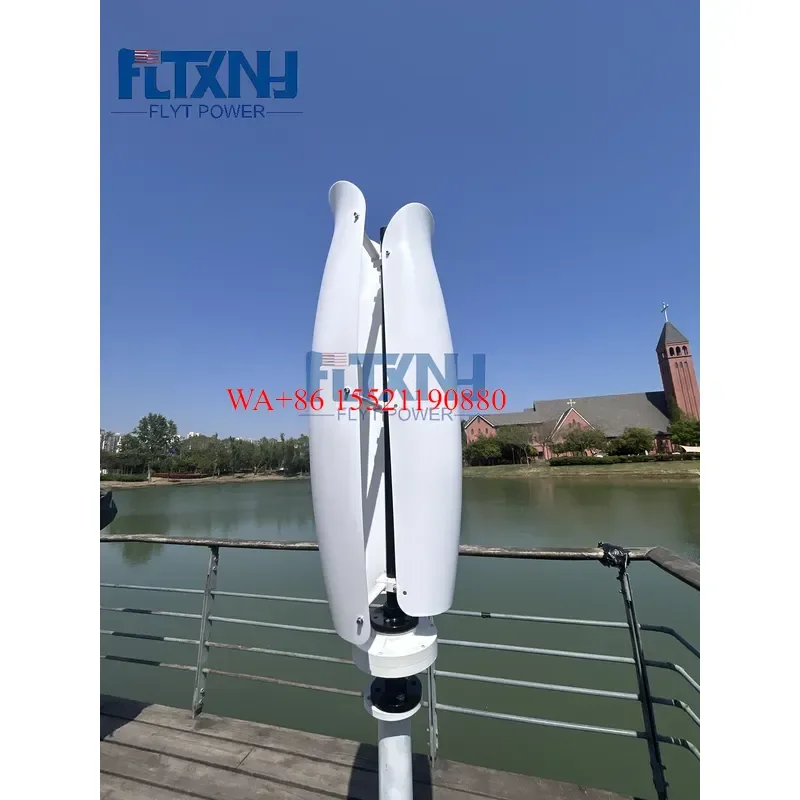 WMWMNU for Flower Wind Turbine System Residential Free Power Wind Generator 600w 1kw 2kw 3kw 5kw Rooftop Install