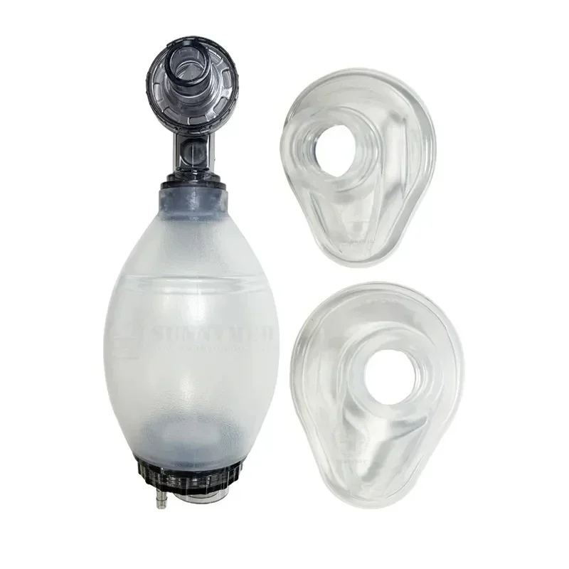 Emergency Kit Manual Resuscitator Respiratory Ball Autoclavable Manual Oxygen Resuscitator Bag  fast shipping