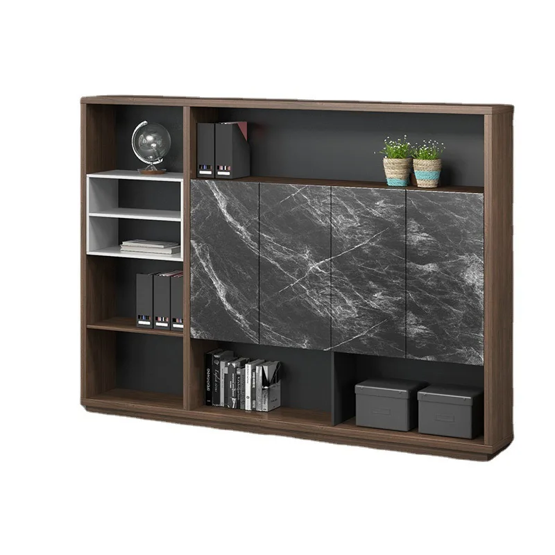 

Fuzhou Office File Cabinet Bookcase Wooden Locker New File Cabinet Office