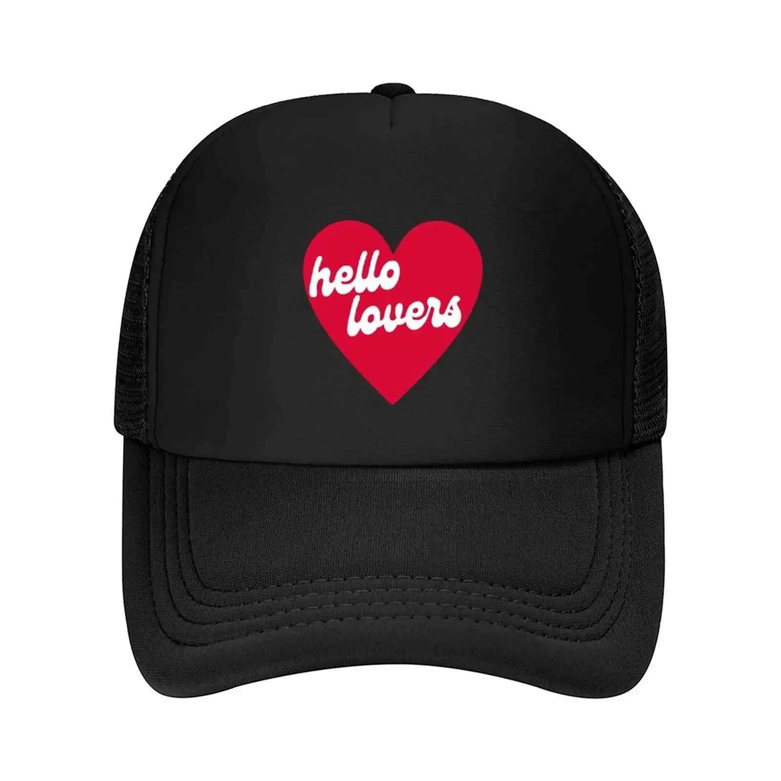 New Hello Lovers Heart Baseball Cap Fun Hats Beach Hat Beach Hip Hop Male Women's