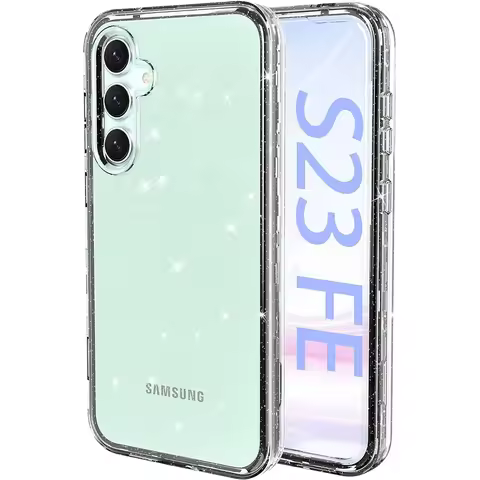 Glitter Phone Case For Samsung Galaxy S24 S23 FE S22 Ultra 5G S21 Plus S20 A54 A34 A14 A53 A52 A13 A33 Note 20 Cover Accessories