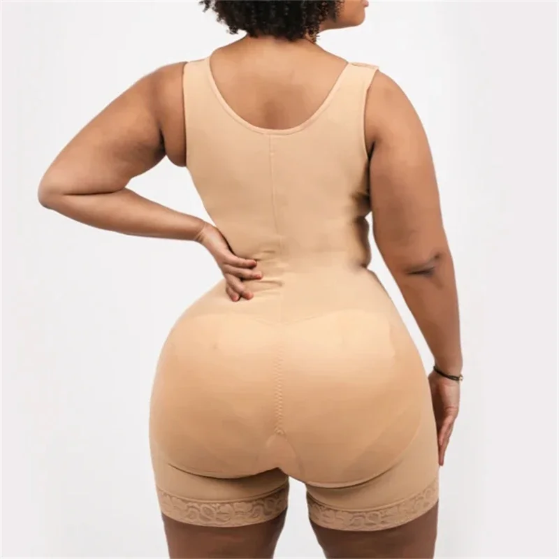 Fajas colombianas cintas de alta compressão bodysuits shapewear cintura trainer pós cirurgia espartilho bunda levantador corpo shaper