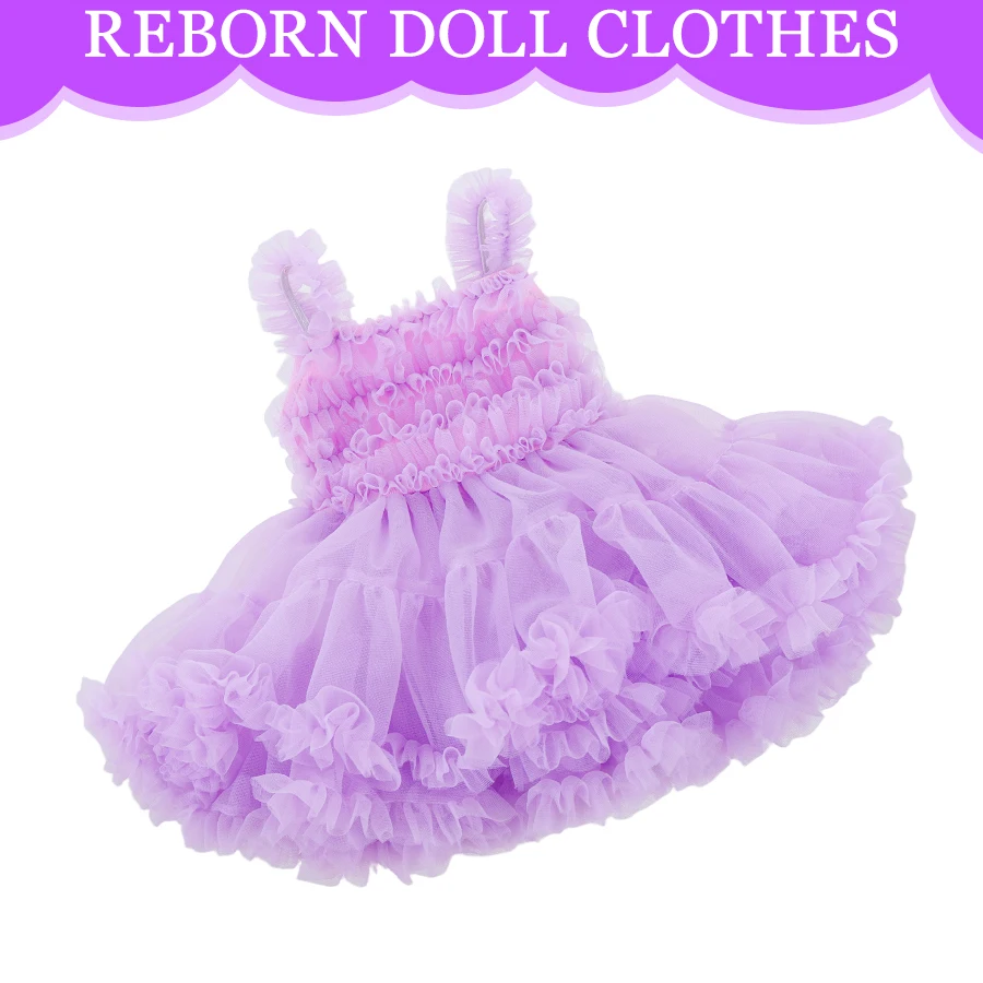 18-22 Inch Doll Dress for American Girl Doll Baby Doll Lace Dress Role-playing Dress Up Game Gift Girl's Birthday Present
