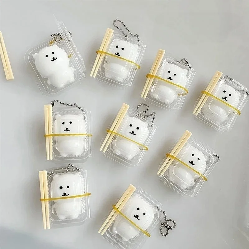 20PCS Lunch Box Squishy JOKE Bear Fun Toy Set