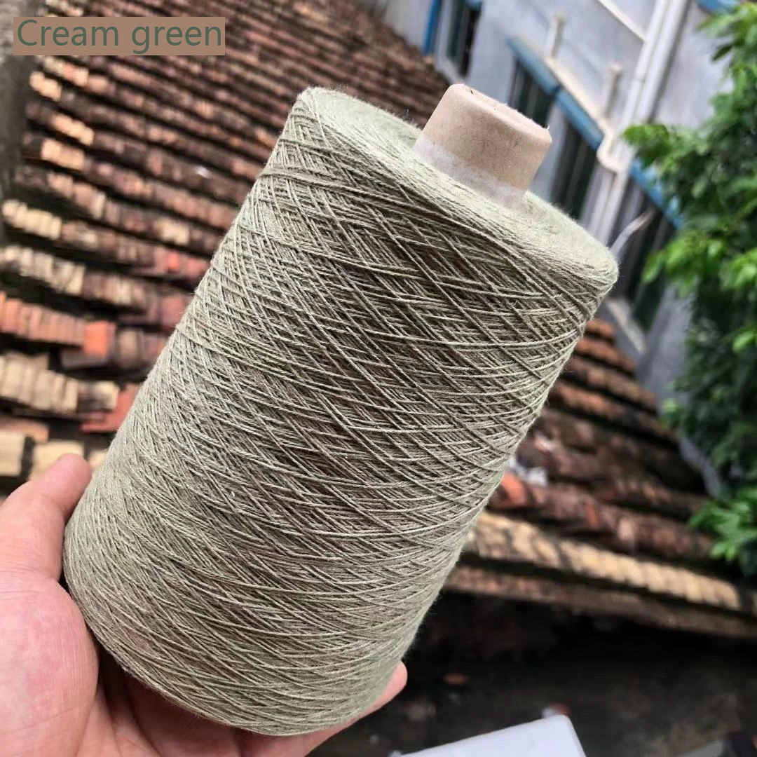 500g 100% linen Yarn For Knitting No.8 lace Hand knitting Yarn Crochet threads Pure natural linen summer yarn knit thread