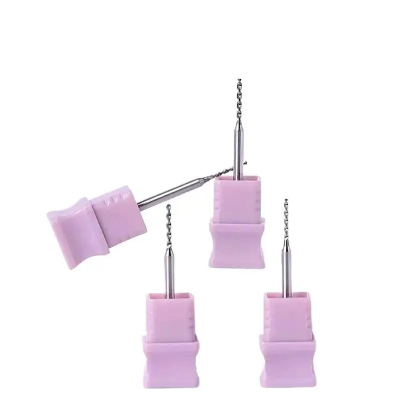 Brocas perforadoras para uñas de 1,0/1,2mm, para joyería, anillo abierto, accesorios de decoración para uñas, herramientas extendidas, herramientas de adornos para uñas