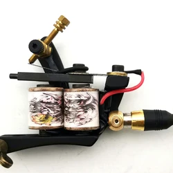 Red RCA Connector Tattoo Coil Cord Hook Male to Female Jack for Coil Tattoo machineSingle Piece Other Parts And Supplies