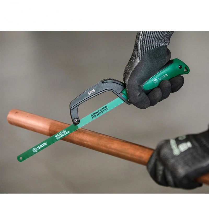 Handmatige Hardware Tools Aluminium Handgreep Zakzaag Boog 10Inch Zaagframe 93518 Voor Houtbewerking Diy Handgereedschap Gratis Verzending