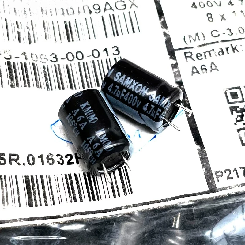 km電解コンデンサ-47uf-400v-8x11-低インピーダンス-100個