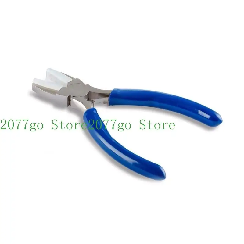 

Y1UD Flat Nose Jewelry Pliers Practical Jewelry Pliers Tool Handy Steel Beading Plier