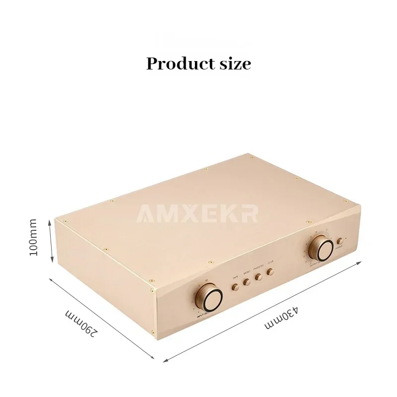 AMXEKR Reference Swiss FM Line FM266 MK2 Preamplifier HIEND Audio Amplifier HiFi Home Theater Amplifier Speaker Protection