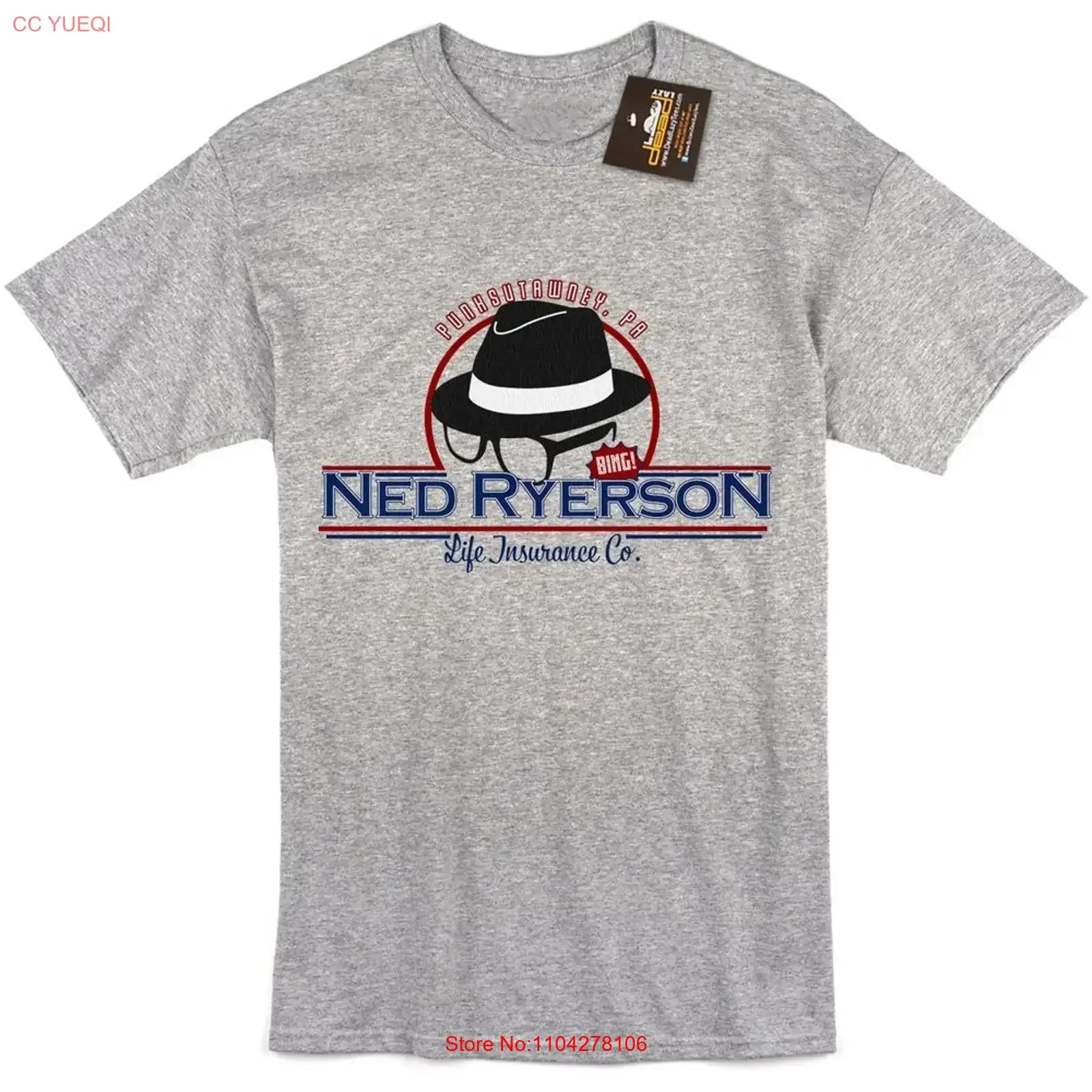 Ned Ryerson Groundhog Day Retro 90s Film Movie T shirt Classic Iconic vintage Washed Breathable fashion Soft