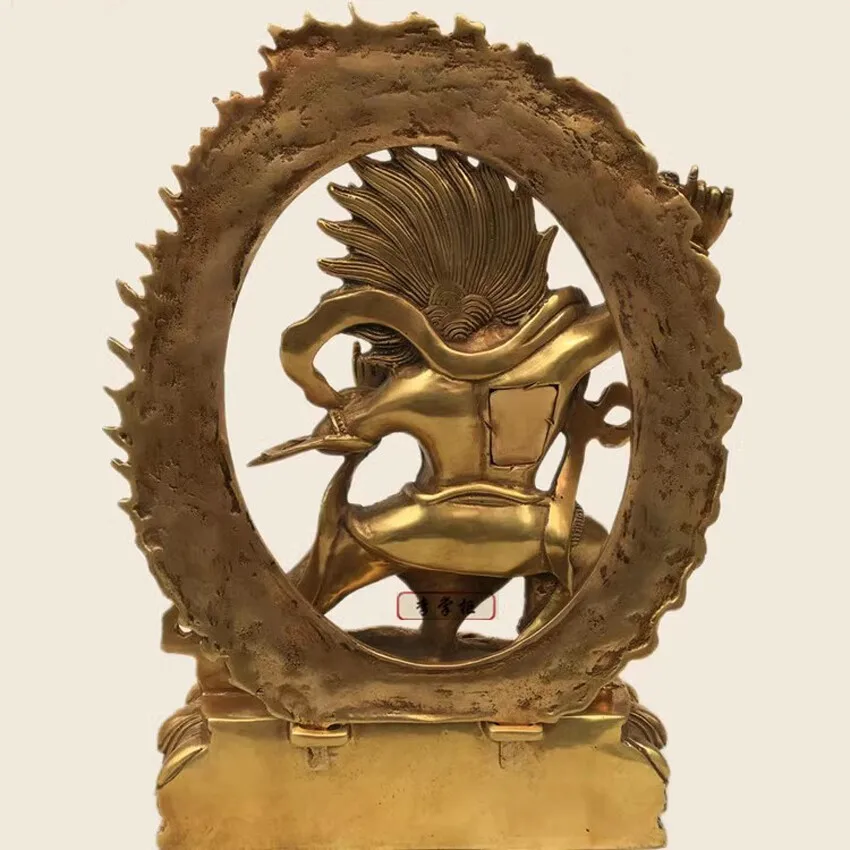 Vajrapani Vajra Hand Buddha Bodhisattva Protector God 3 Clan Surnames Respected