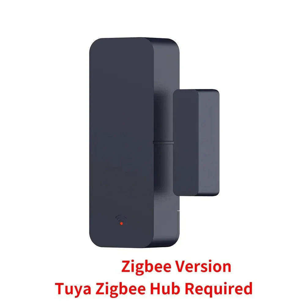Zigbee Wifi Deur Raam Toegangssensor Beveiliging Inbreker Magnetisch Alarm Smart Life Compatibel met Alexa Google Home Tuya