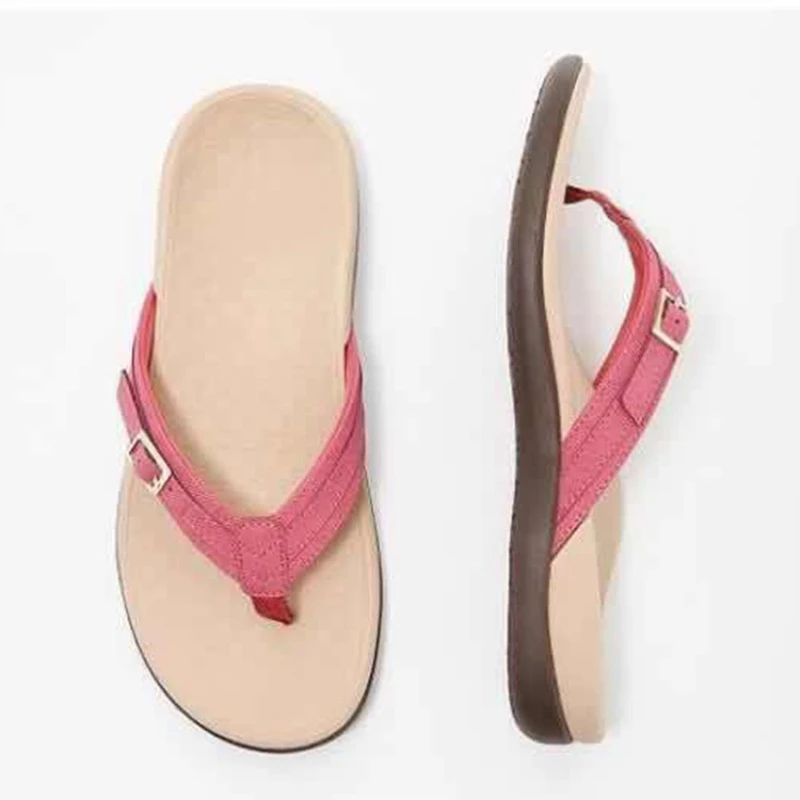 Women's Slippers Summer Wedges Metal Button Slides Shoes Wedge Beach Sandals Women Outside Platform Slippers Leisure Flip Flops