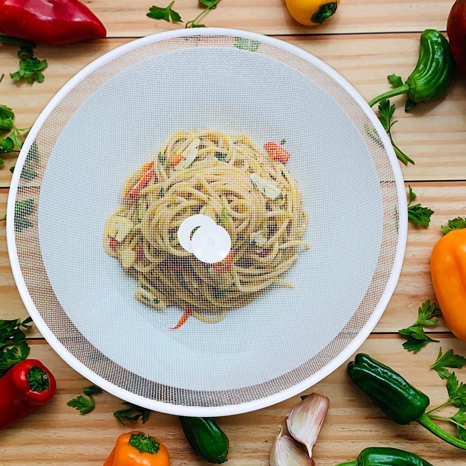 

2Pcs Food Cover Table Dustproof Sturdy Kitchen Food Protecting Tent Insect Prevention Ventilated Cover