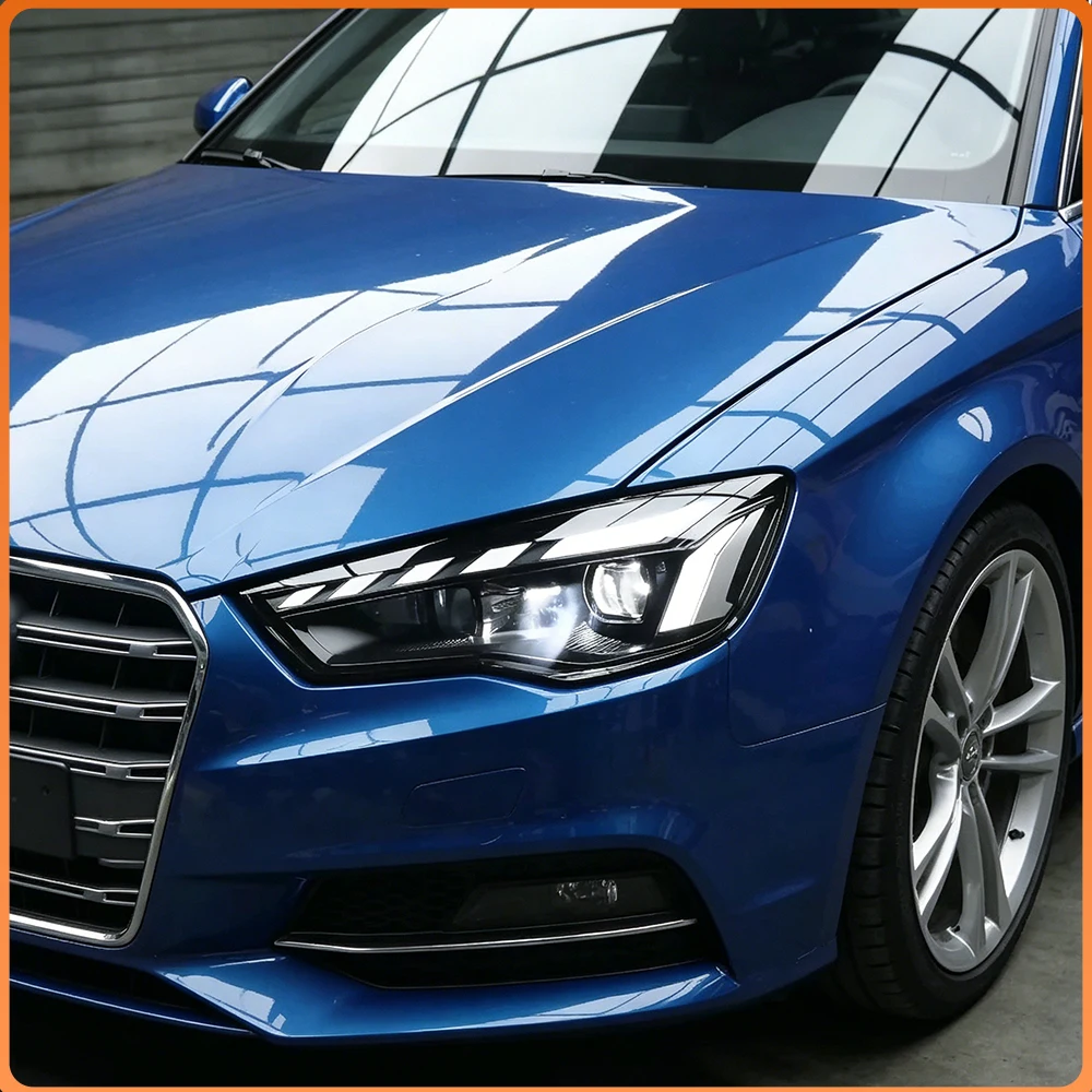 

High Quality LED Car Front Lamps Assembly For Audi A3 2013-2016 Auto Headlights Upgrade Projector Lens Plug and Play Accessories