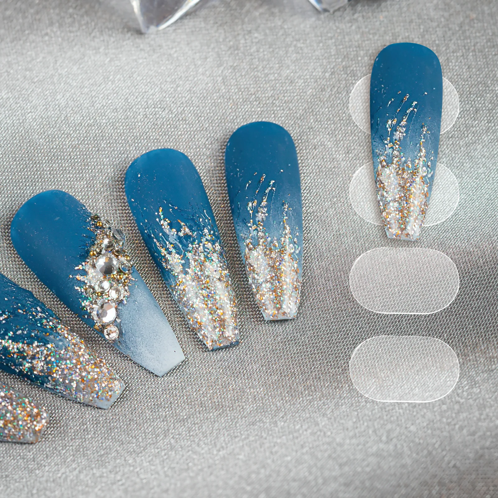 

Nail Art Double-Sided Tape 2024 New Arrival For Fake Nails Manicure Supplies Adhesive Glue Tabs Press On Nail Paste