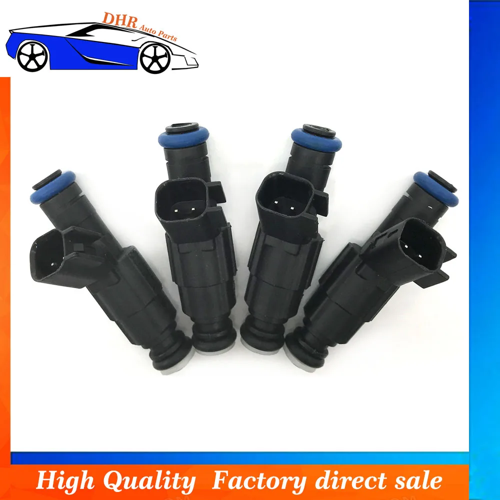 4PCS For Jeep Grand Cherokee WJ 1999-2004 4.0L 4-hole Upgrade Fuel Injectors 0280155784, 812-12128