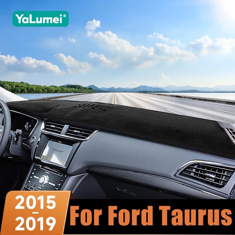 

Для Ford Taurus 2015-2019: Накладка на приборную панель, солнцезащитный коврик, противоскользящий, антибликовый аксессуар