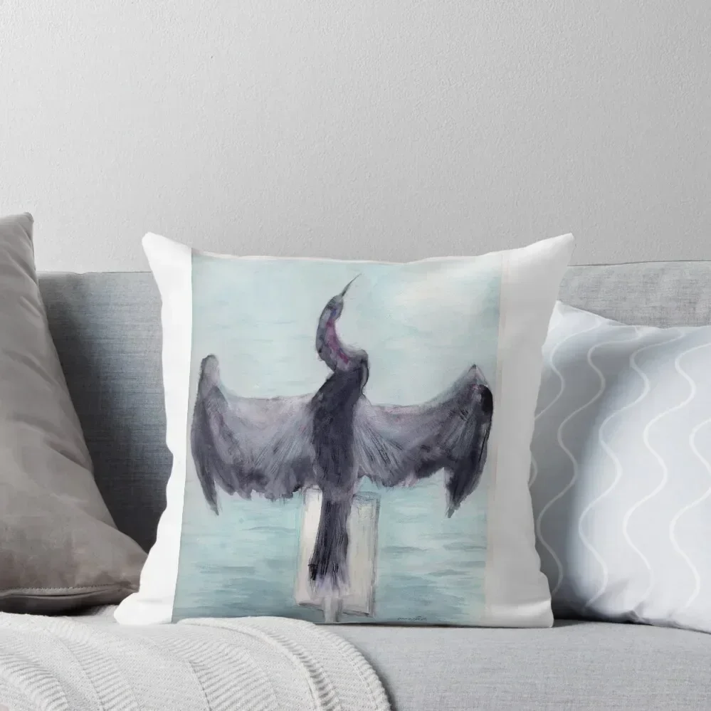 

anhinga Throw Pillow Pillowcase Cushion Cushions For Sofa Cushions For Decorative Sofa Couch Pillows pillow