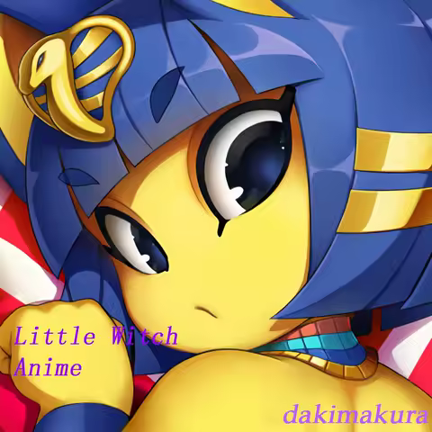 Dakimakura Anime ankha Double-sided Print Life-size Body Pillow Cover