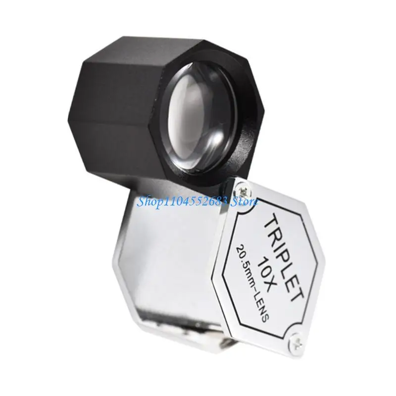 

Y6GD 10X/15X/20X/30X Eye Loupe Portable Magnifier for Jewelry Stamps Coin Inspection