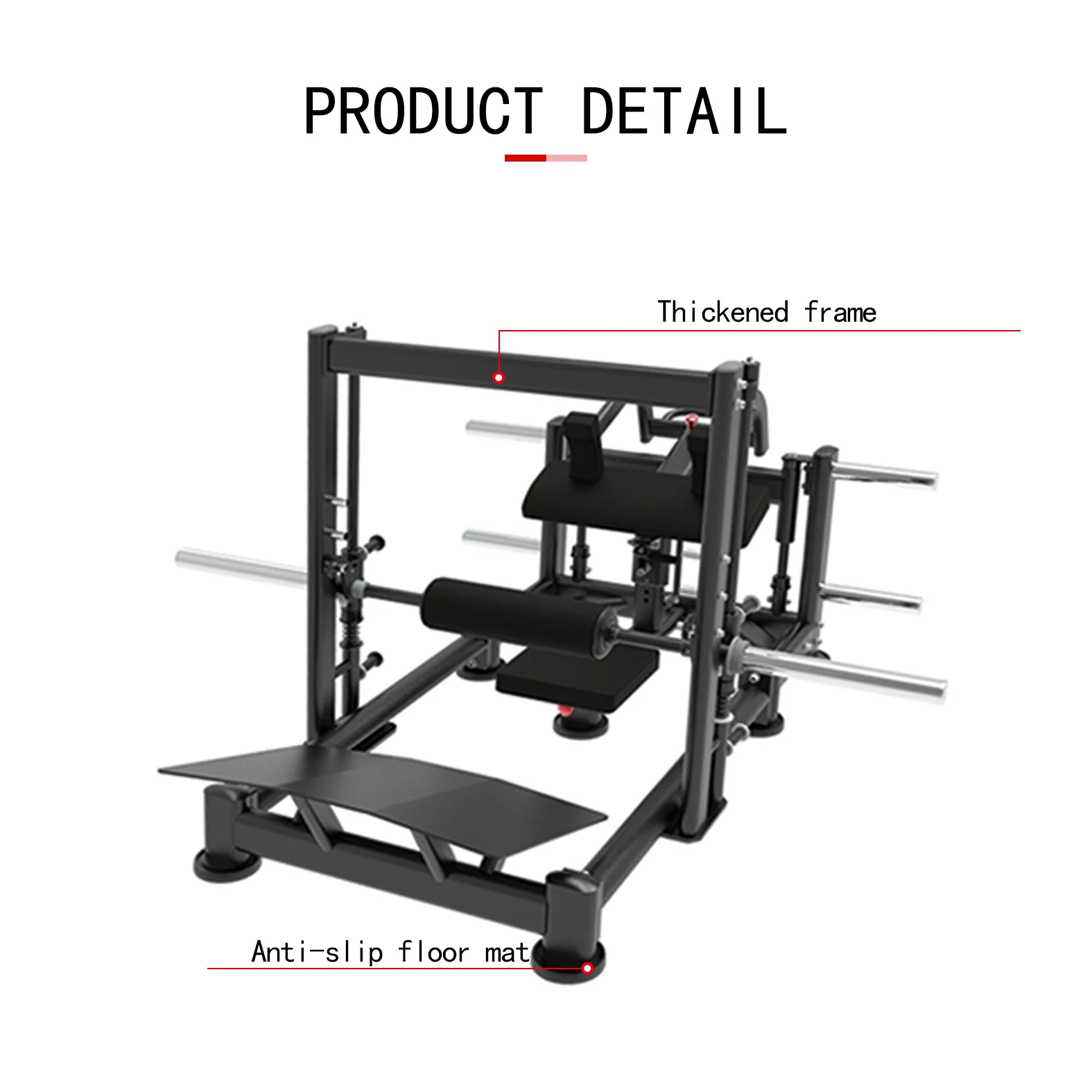 New Arrival Hip Trainer 3D Hip Bridge Hip Strength Training Machine For Gym&home Use