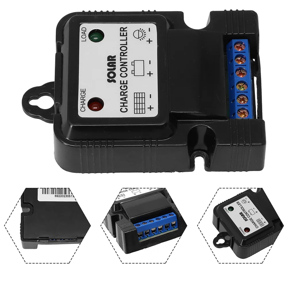 User Friendly Solar Panel Battery Charger Controller at a Current Rating of 3A Equipped with Protective Circuits