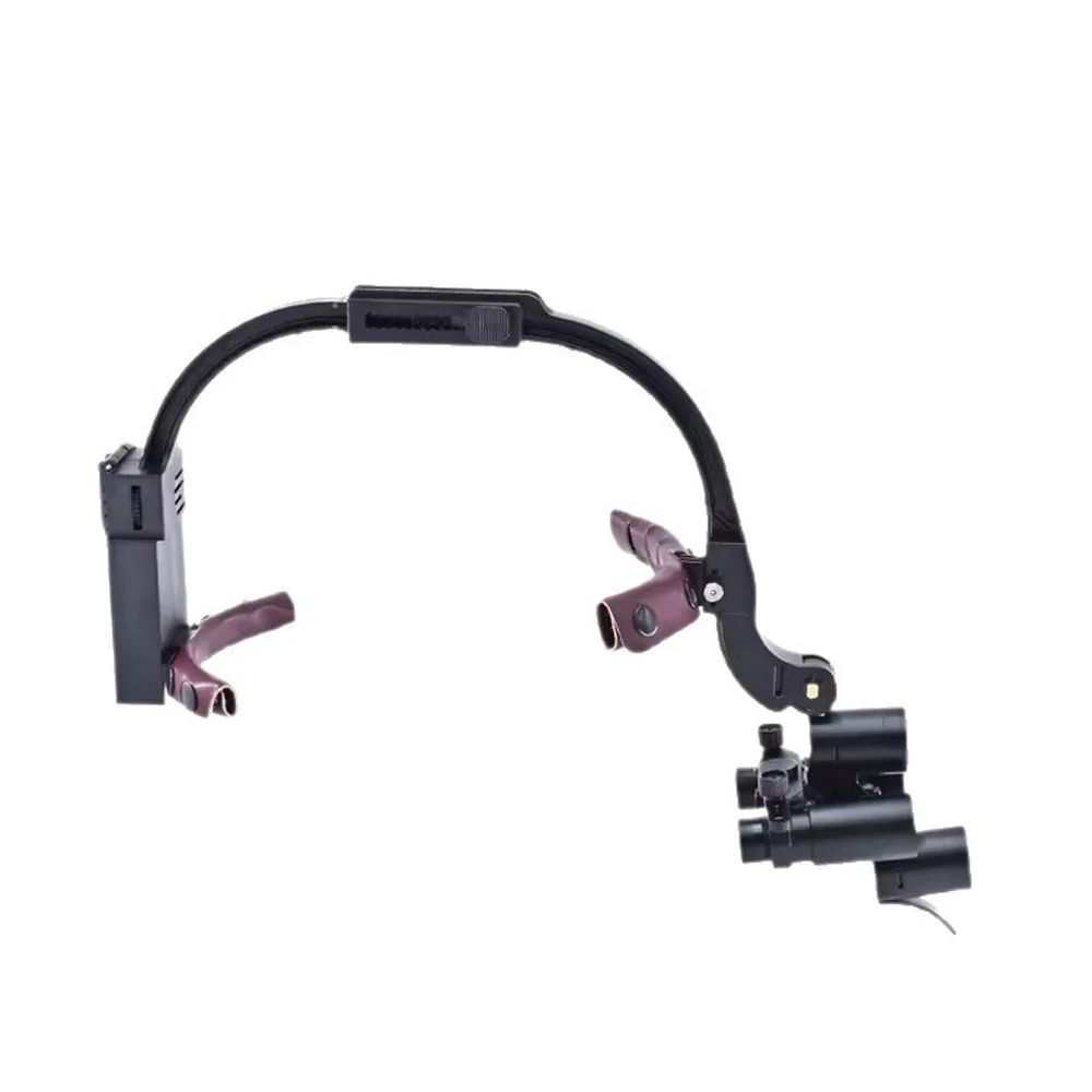 Dental eight times ultra-light shadowless headlamp medical oral headlamp medical dental head wearing long magnifying glass