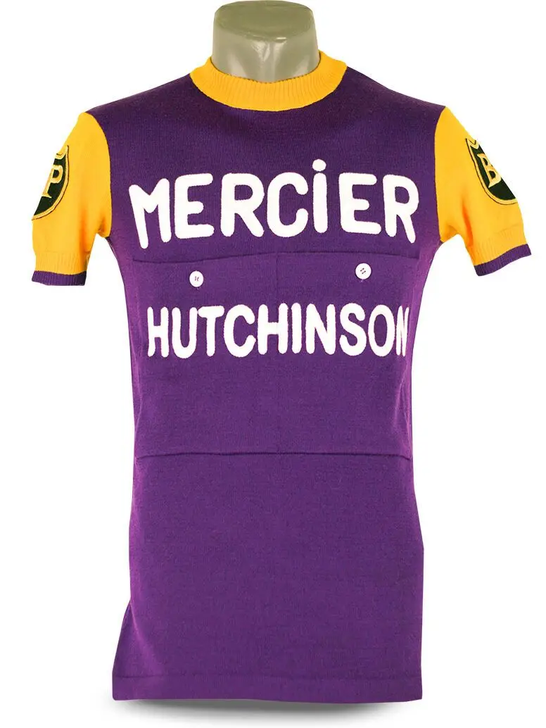 

MERCIER Hutchinson Wool Cycling Jersey - VV Classics Retro