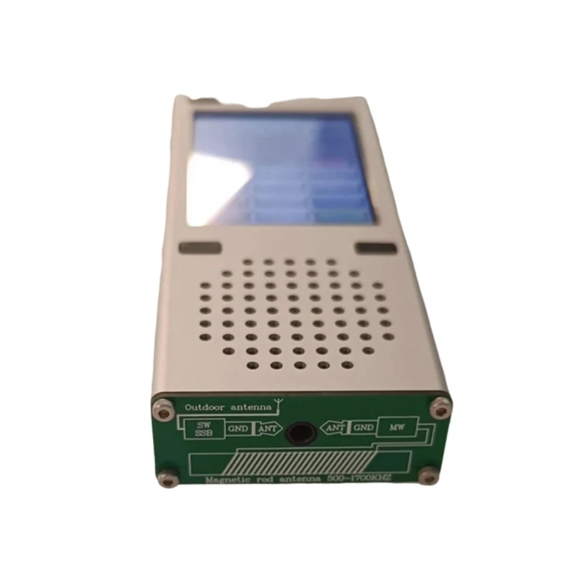 Ats200 Full-Band Radio Si4732 + Esp32 + Bluetooth + 2.4 Inch Touch Display Fm Am Lb Multi-Mode Radio Duurzaam Eenvoudig Te Installeren Eenvoudig Te Gebruiken