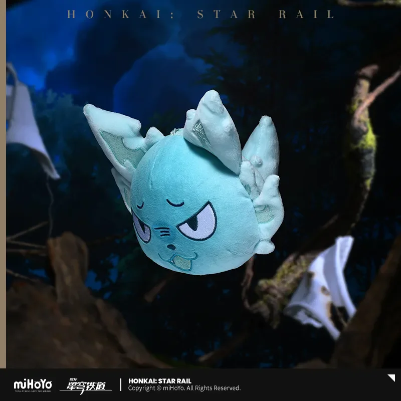 [Genuine] miHoYo Game Honkai Star Rail Plush voice Pendant Anime keychain Cartoon Doll Accessory Ornament Cosplay Halloween Gift