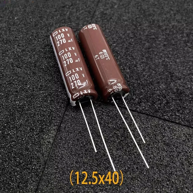 10PCS NCC Chemical Black Diamond LXV 270uf 100v 270uf High Frequency Electrolytic Capacitors