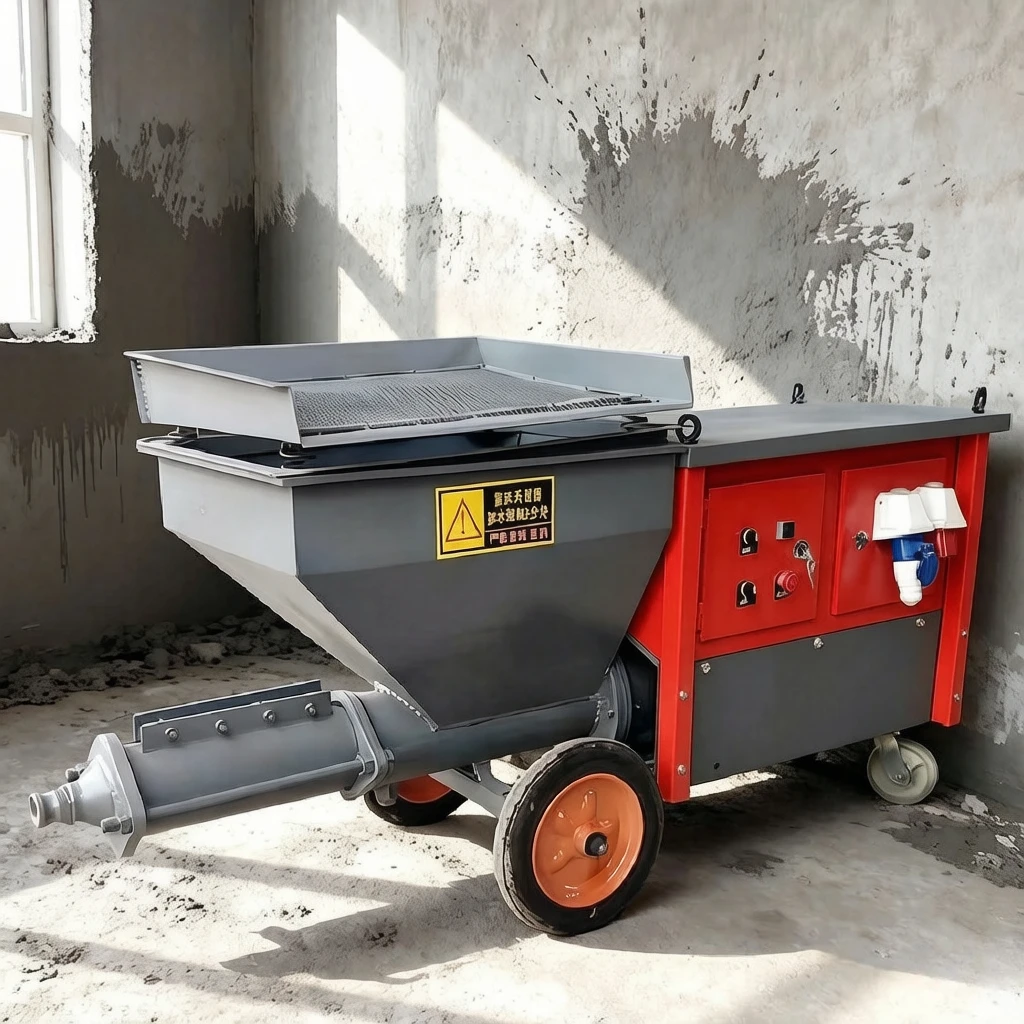 Wholesale Prices Concrete Mortar Spraying Machine For Commercial Building Pneumatic Mortar Spray Machine