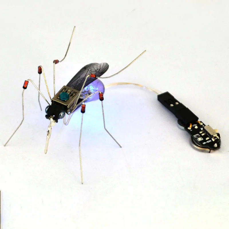 STEAM DIY-insectos robóticos, juguete de Ciencia de Inmisión, Animal electrónico para competición escolar, no soldado, Robot de juguete Stem