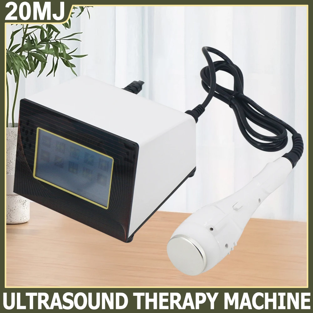 

20MJ Physiotherapy Ultrasonic Therapy Machine Relieves Leg And Foot Pain Body Muscle Massage Ultrasonic Therapy Machine New