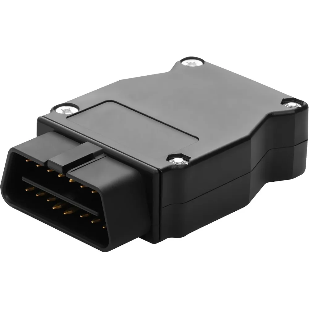 New 16Pin OBD2 Adapter Plug Style Ethernet to OBD2 OBD Connector Plug ENET Ethernet Adapter for BMW Car